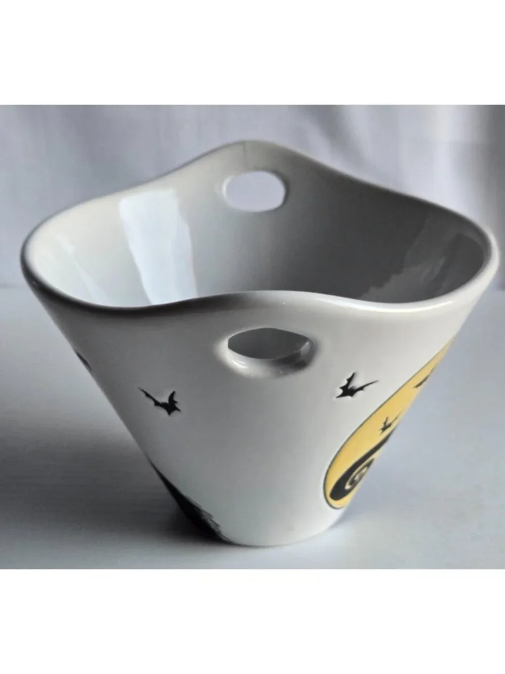 Disney Nightmare Before Christmas Jack Skellington Ramen Noodle Bowl Halloween